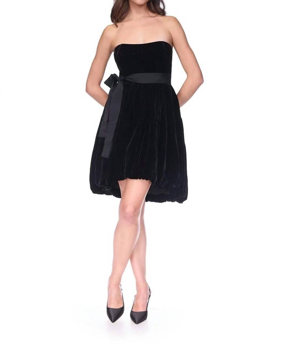 NEW CARA CARA veronica mini dress in black